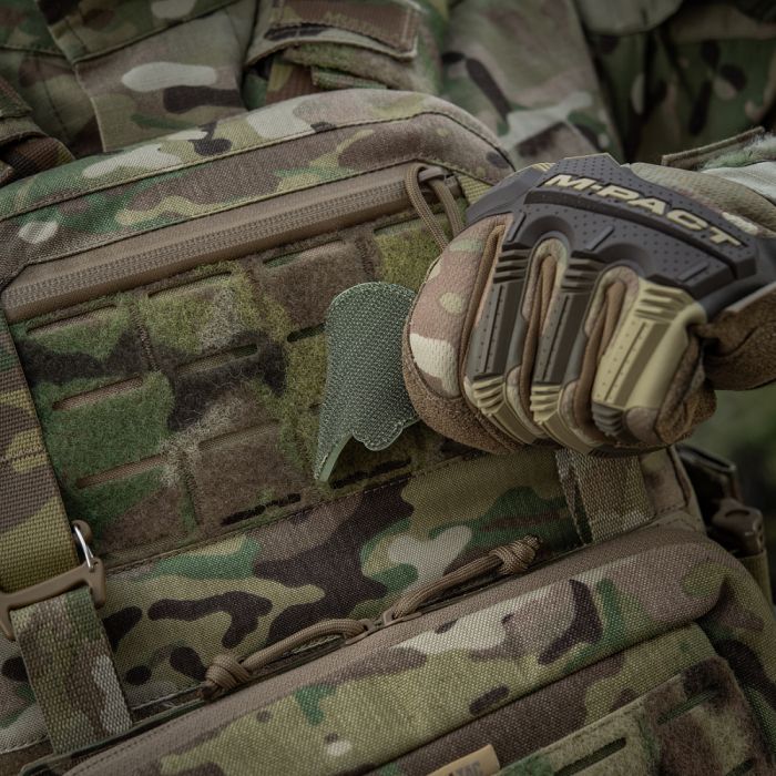 Нашивка Punisher Тризуб GID