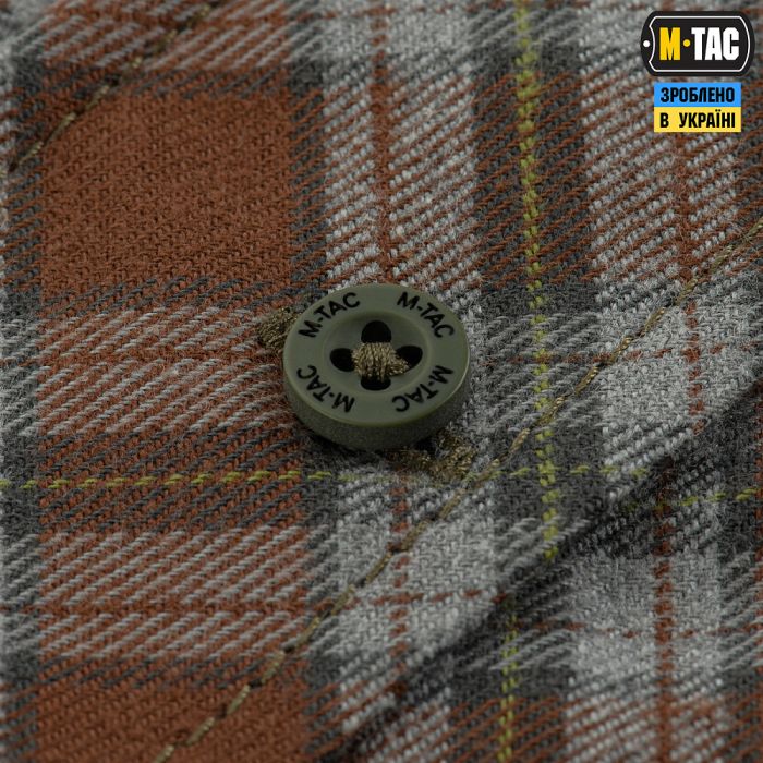 M-Tac сорочка Lumberjack Cotton Shirt Brown/Grey