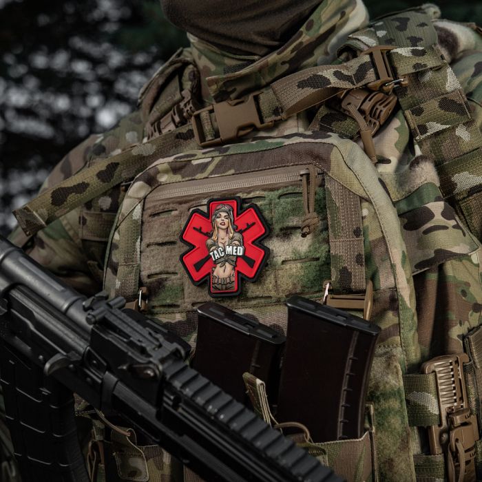 M-Tac нашивка TacMed PVC Olive