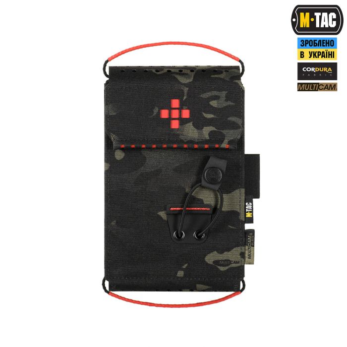 M-Tac Аптечка-вкладиш тактична індивідуальна IFAK Elite Multicam Black