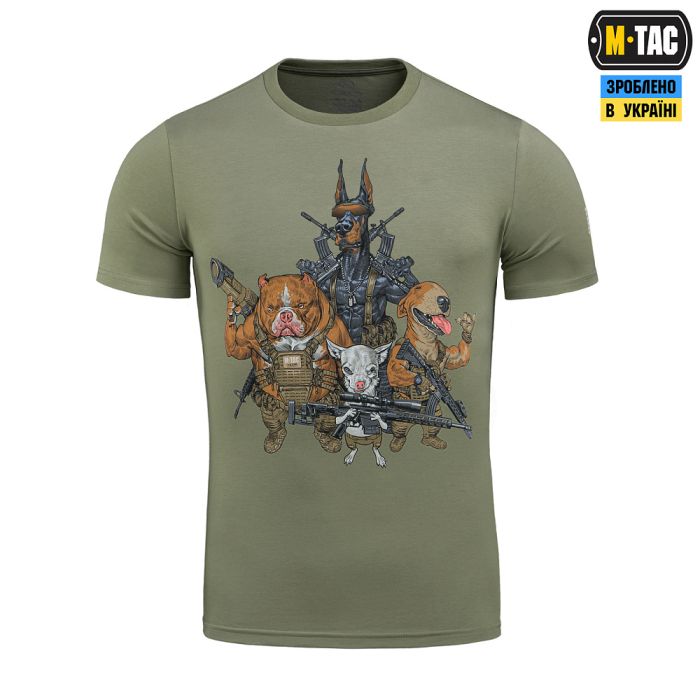 M-Tac футболка Rex team Light Olive
