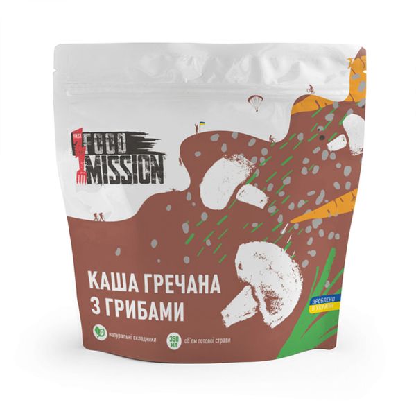 !FestFoodMission Каша гречана з грибами