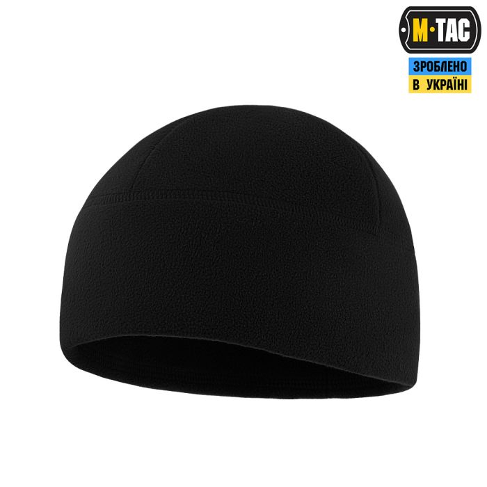 M-Tac шапка Watch Cap Elite фліс (320г/м2) with Slimtex Black
