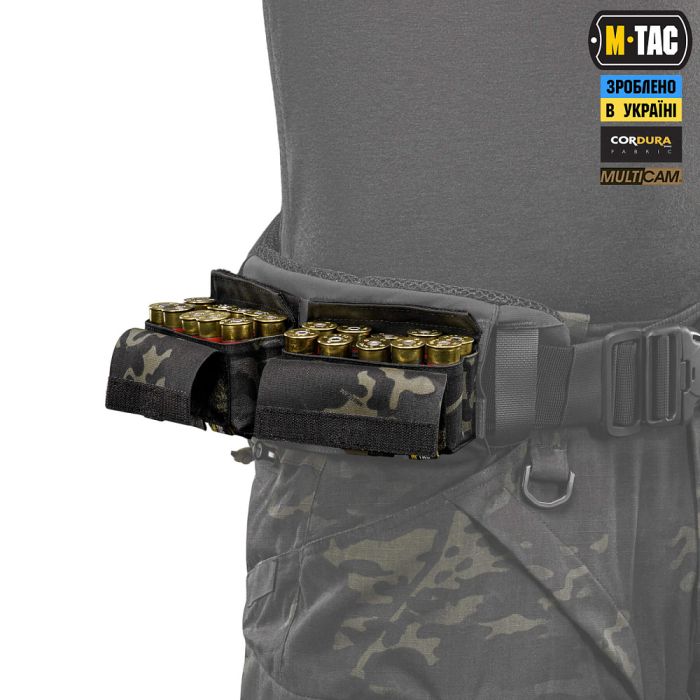 M-Tac підсумок під 12 калібр на 10 набоїв Elite Multicam Black