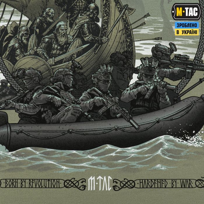 M-Tac кофта Hoodie Дракар Light Olive