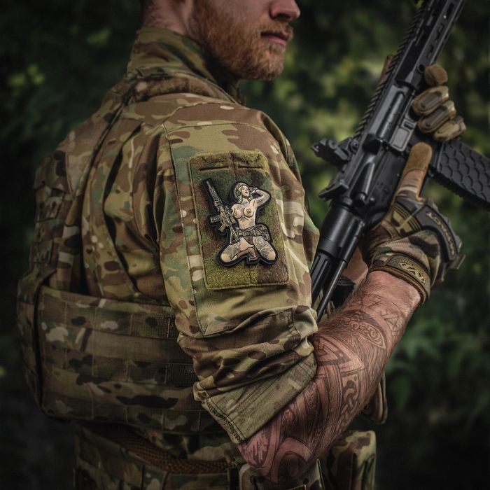 M-Tac нашивка Tactical girl №1 Skandinavik PVC MC