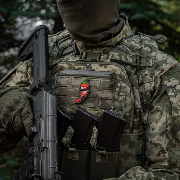 M-Tac нашивка Перчик 3D старший сержант (PVC)