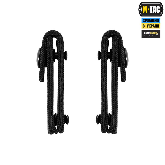 ATA Gear кріплення з КОРДУРИ на моллє (пара) колір Black правша/лівша