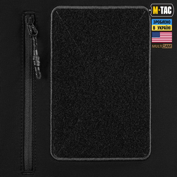 M-Tac кофта Hoodie Combat Black Edition Black Multicam