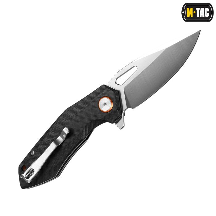 M-Tac ніж складний Type 12 Black/Steel