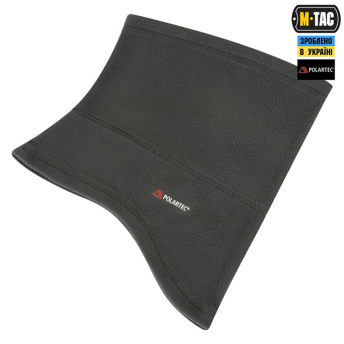 M-Tac шарф-труба анатомічний Polartec Dark Grey