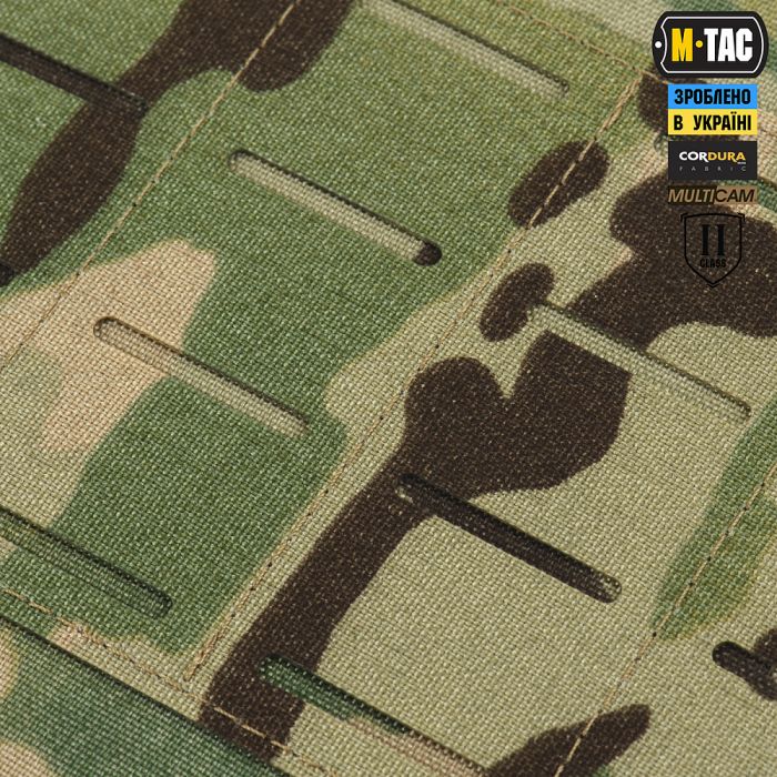 M-Tac фартух протиуламковий з балістичним пакетом 2 клас (BRONYX) Laser Cut Multicam