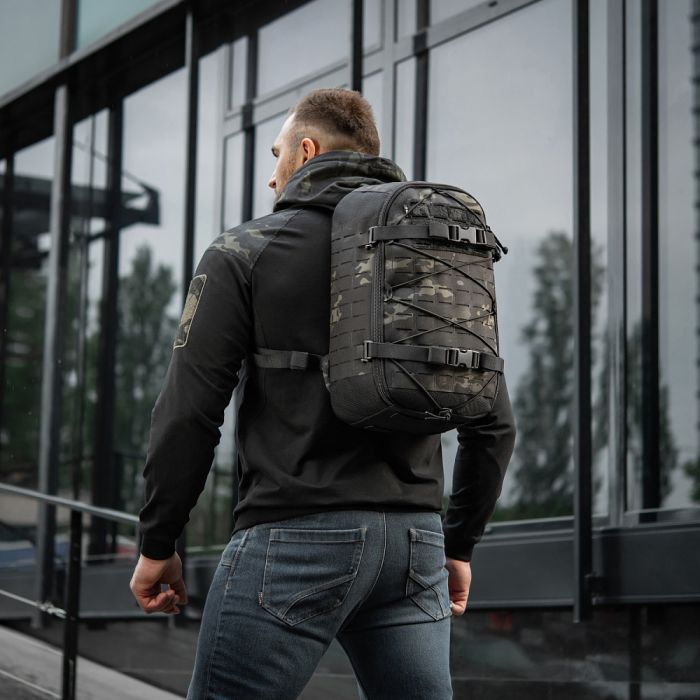 M-Tac рюкзак Sturm з ергономічними лямками X-Large Elite Gen.II Multicam Black