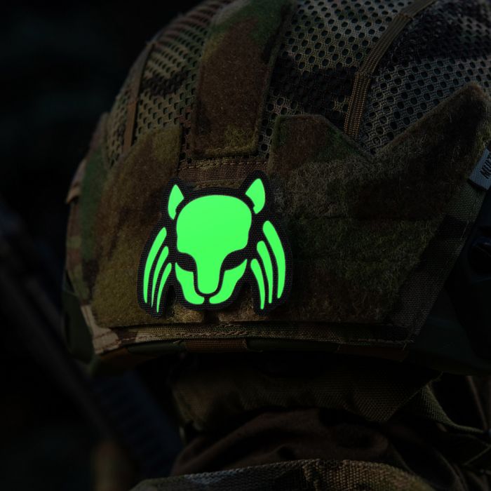 M-Tac нашивка Cat Predator Black/GID