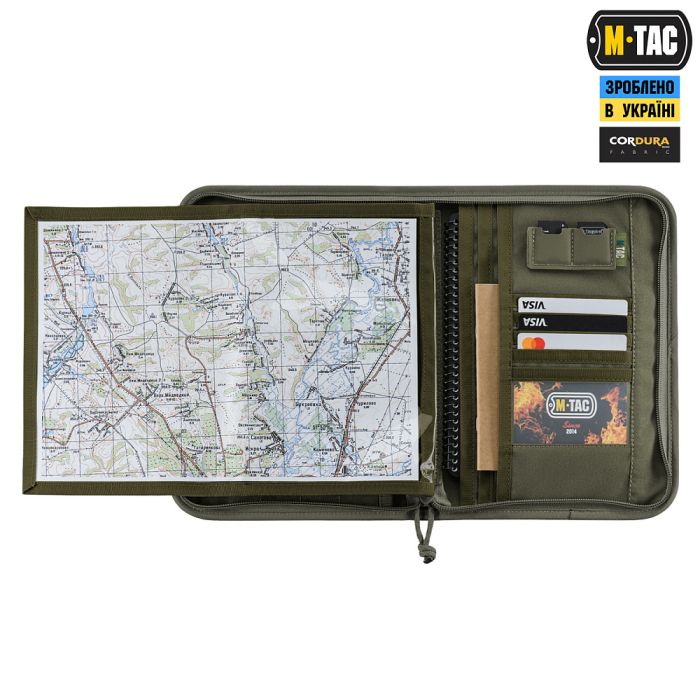 M-Tac планшет-органайзер А5 Elite Ranger Green