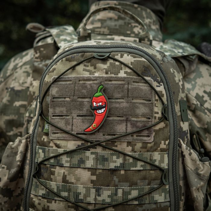 M-Tac нашивка Перчик 3D майор (PVC)