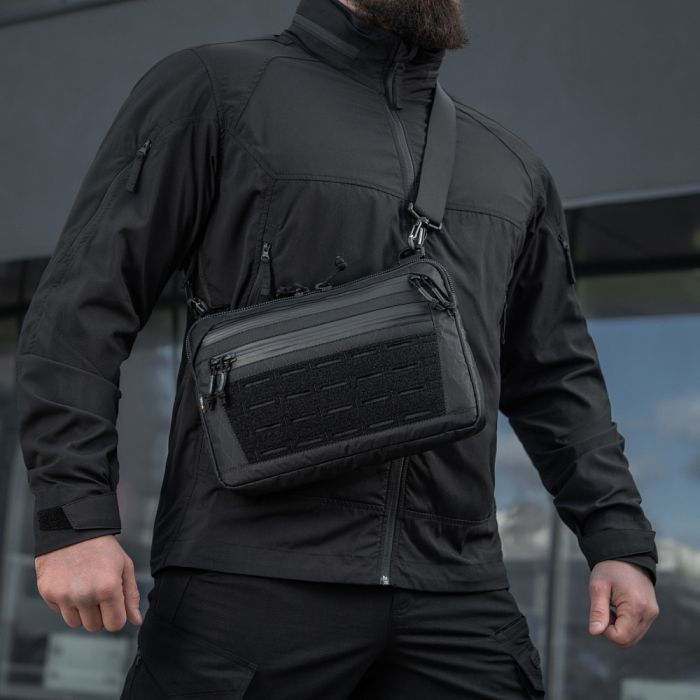 M-Tac сумка Admin Bag Medium X-PAC Elite з липучкою Black