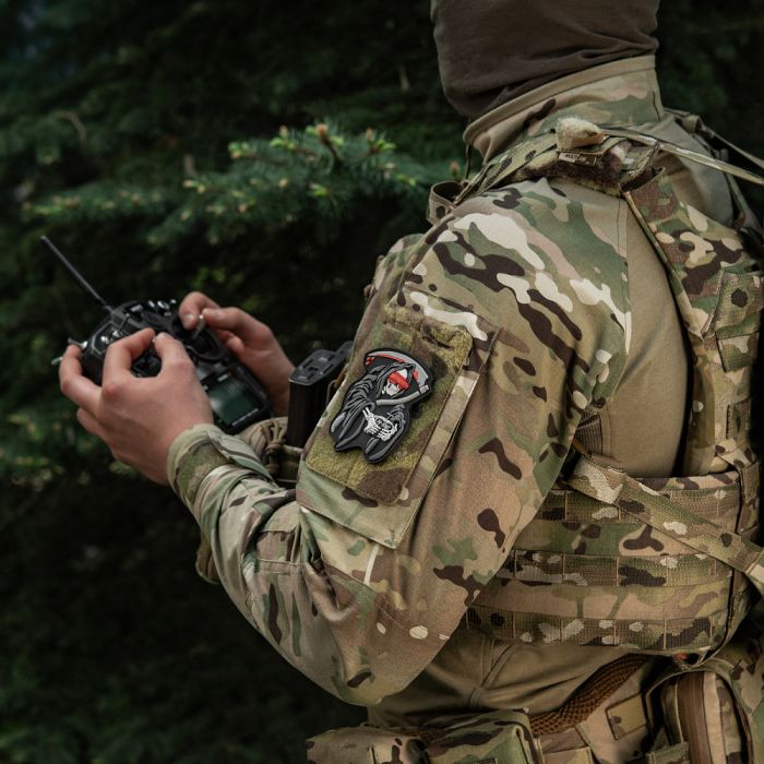 M-Tac нашивка FPV Operator PVC Black/Grey