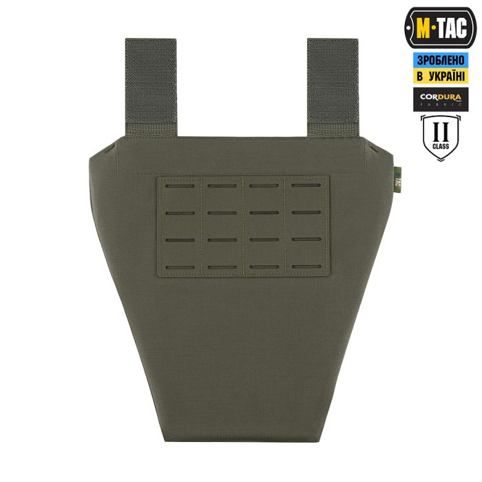 M-Tac фартух протиуламковий з балістичним пакетом 2 клас Laser Cut Ranger Green