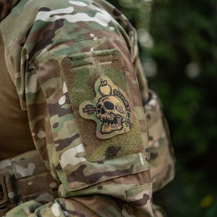 M-Tac нашивка SORRY (вишивка) Multicam/Coyote