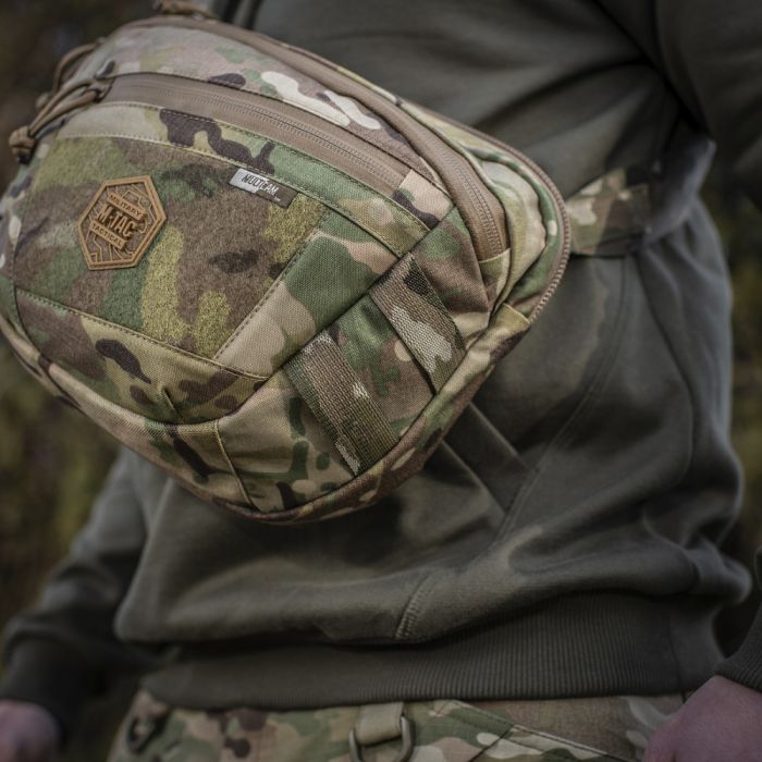 M-Tac сумка Sphaera Hardsling Bag Large з липучкою Elite Multicam