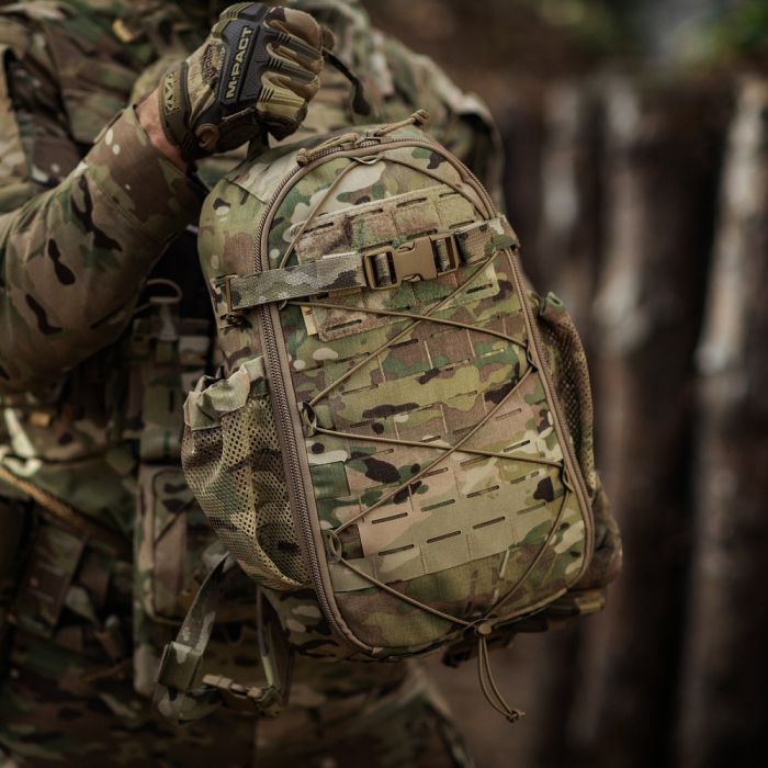M-Tac рюкзак Sturm з ергономічними лямками Elite Multicam