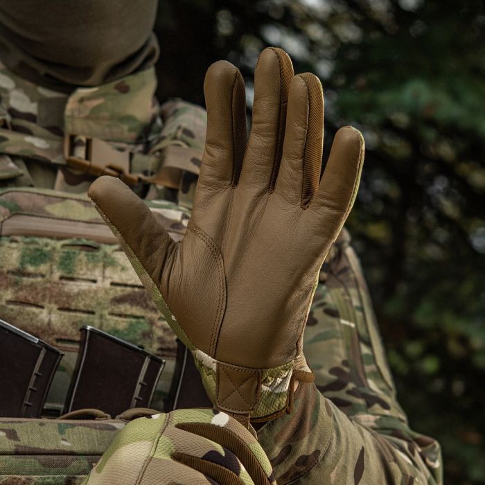 M-Tac рукавички Scout Tactical Mk.2 шкіряні MC