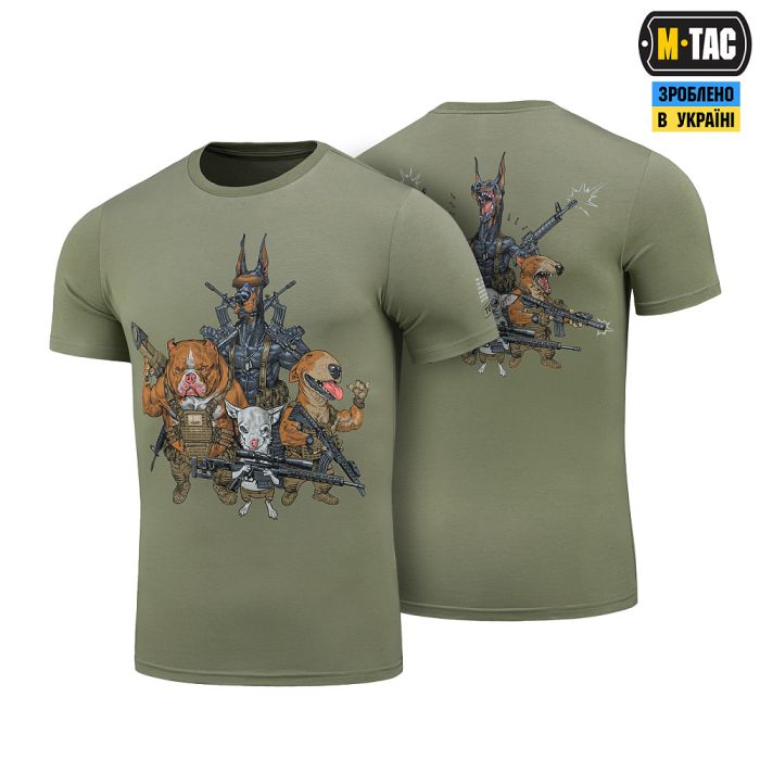 M-Tac футболка Rex team Light Olive