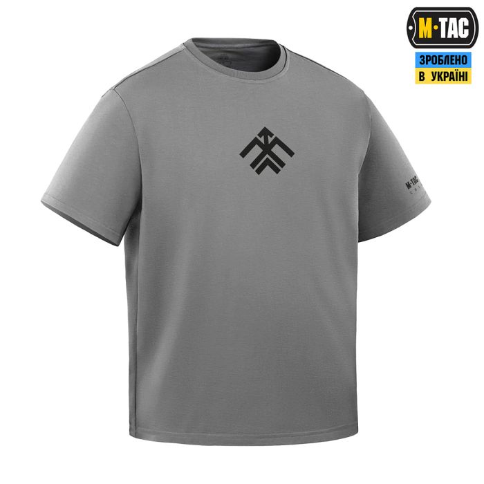 M-Tac футболка Хартія Oversize Light Grey
