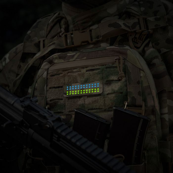 M-Tac нашивка прапор України 25х80 Laser Cut Multicam/Yellow/Blue/GID