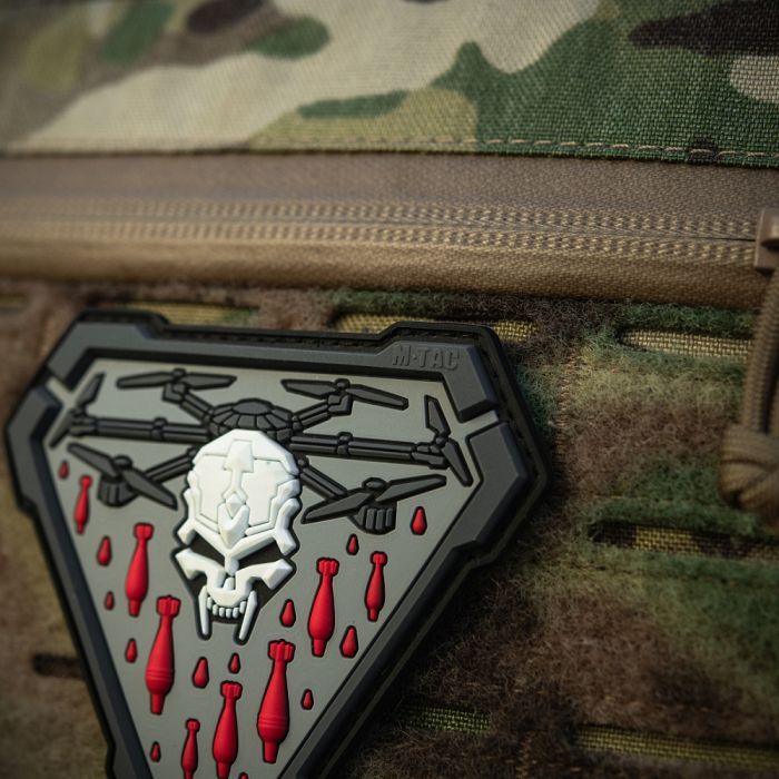 M-Tac нашивка Vampir PVC Black/Grey
