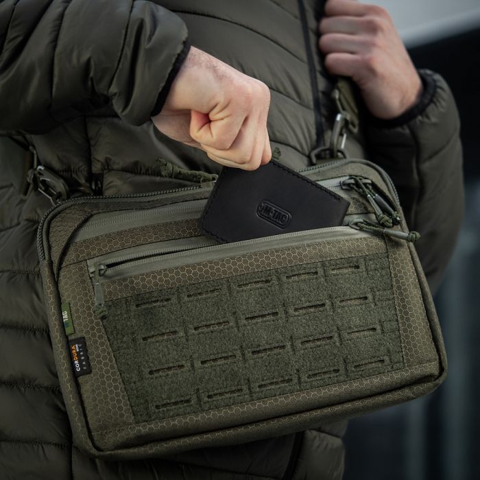 M-Tac сумка Admin Bag Medium Elite з липучкою Hex Ranger Green