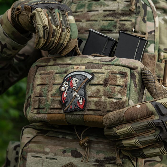 M-Tac нашивка Time PVC Black/Grey