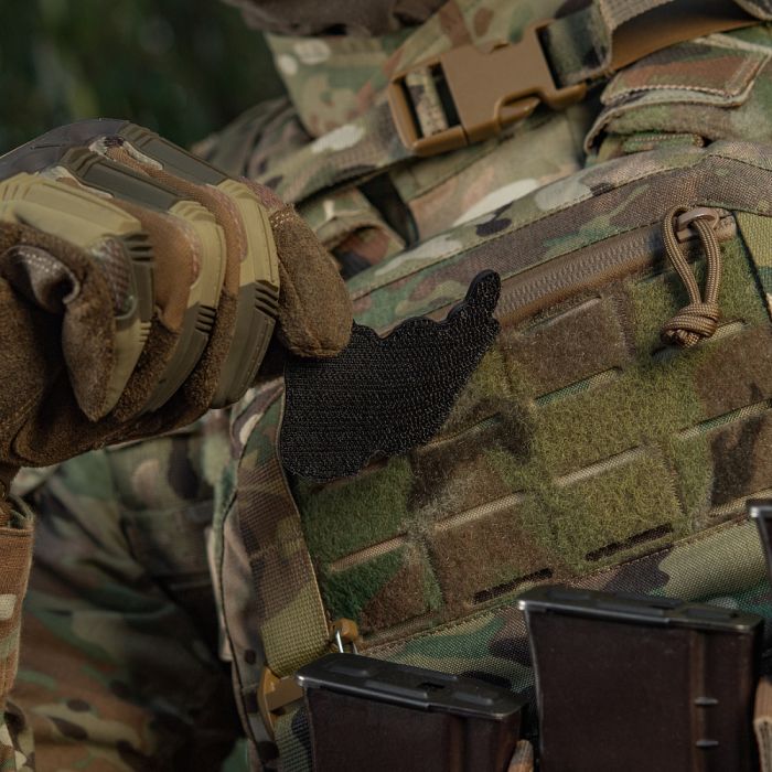 M-Tac нашивка Tactical girl №6 PVC redhead/Light Olive V1