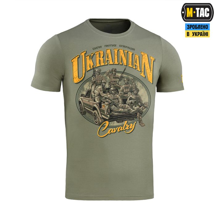 M-Tac футболка Ukrainian Cavalry Light Olive