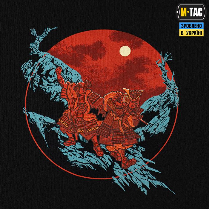 M-Tac футболка Two Samurai Oversize Cotton Hard Black