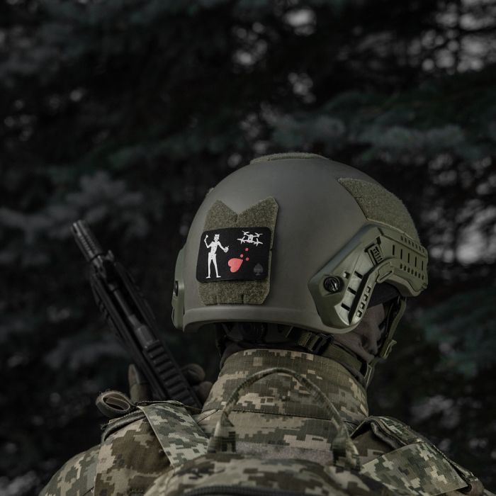 M-Tac нашивка прапор Чорна Борода Дрон Black