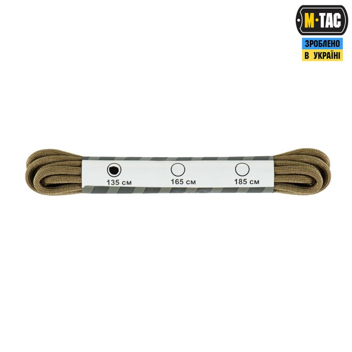 M-Tac шнурки coyote нейлон Mil-Spec