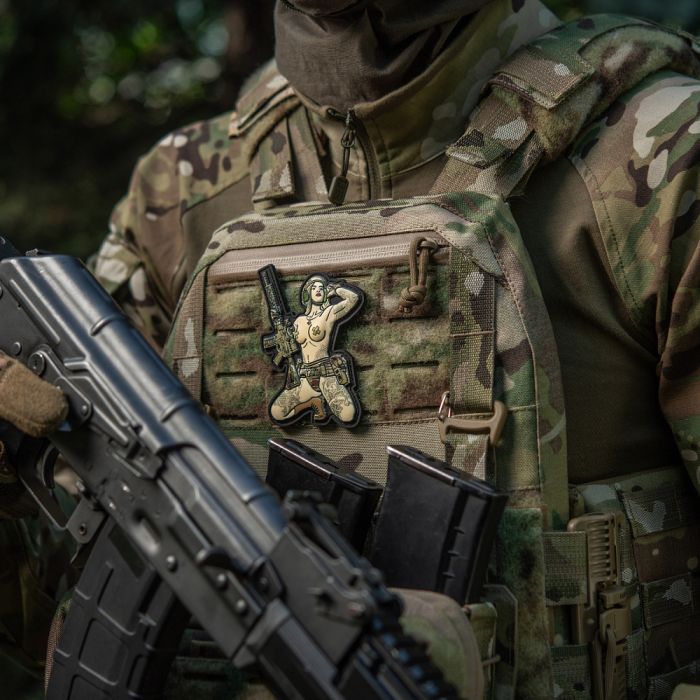 M-Tac нашивка Tactical girl №1 Skandinavik with Mjöllnir PVC MC