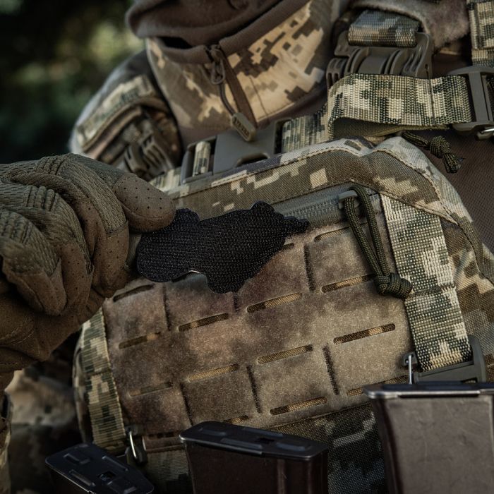 M-Tac нашивка Tactical girl №4 PVC Руда