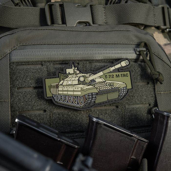 M-Tac нашивка T-72 (PVC)