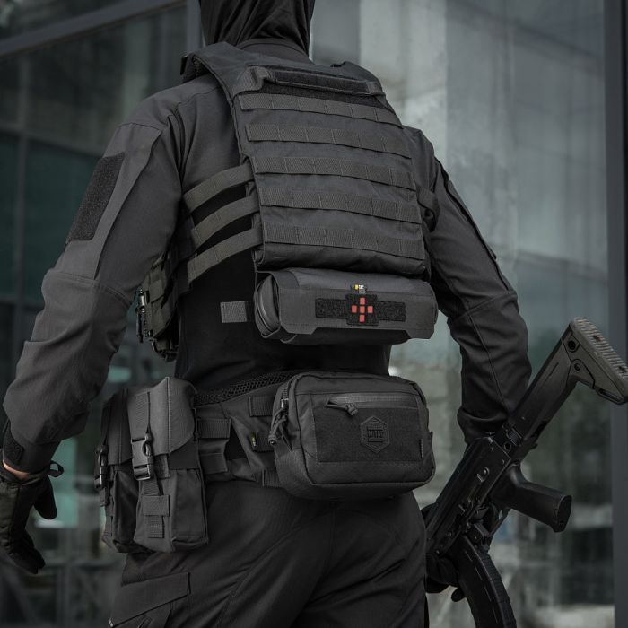 M-Tac підсумок медичний горизонтальний ROLL Elite Black