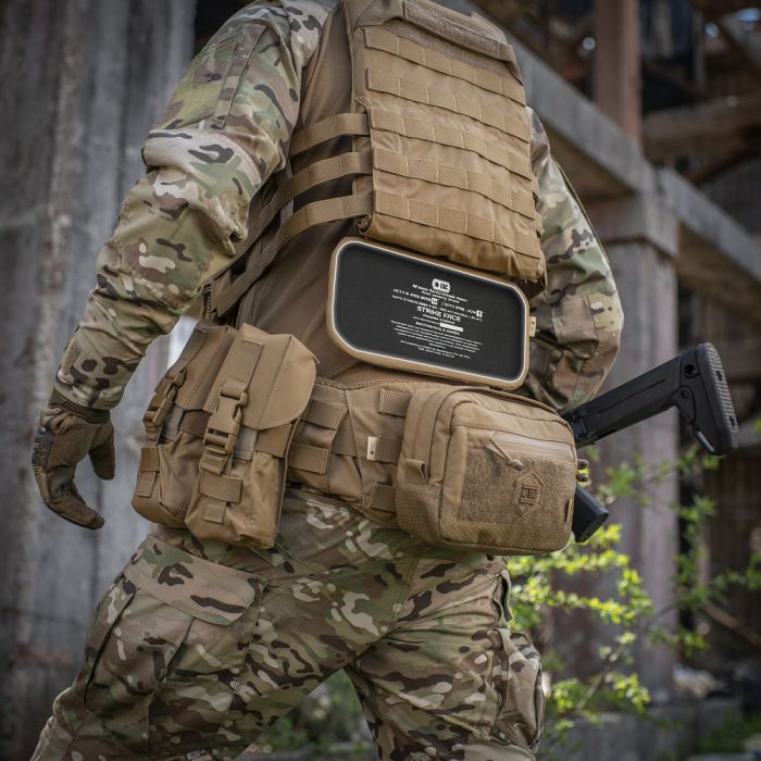 M-Tac захист попереку з балістичним пакетом 1 клас для Cuirass QRS Coyote