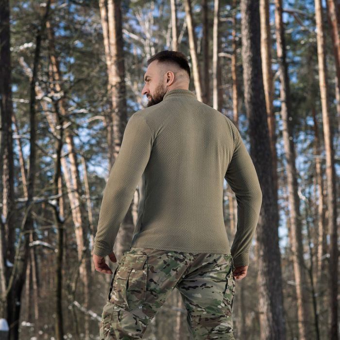 M-Tac термосорочка фліс Delta Level 2 Hex Tan