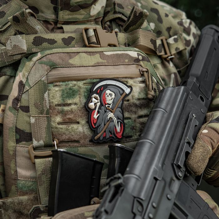 M-Tac нашивка Time PVC Black/Grey