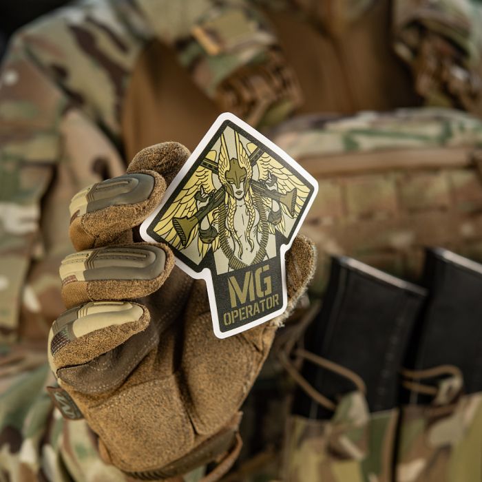 M-Tac наклейка MG Operator Ranger Green