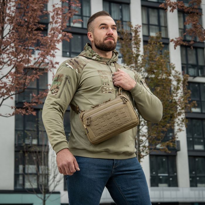 M-Tac сумка Admin Bag Medium Elite з липучкою Hex Coyote