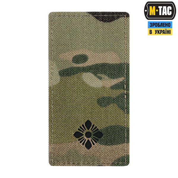 M-Tac погон на липучці молодший лейтенант Multicam