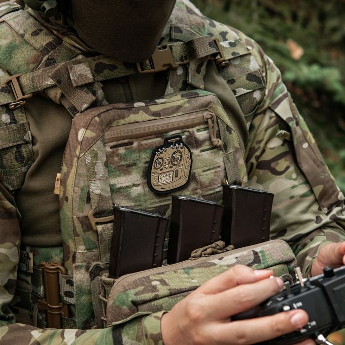 M-Tac нашивка пульт FPV койот (PVC)