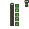 M-Tac нашивка MARCH Ranger Green/Green/GID
